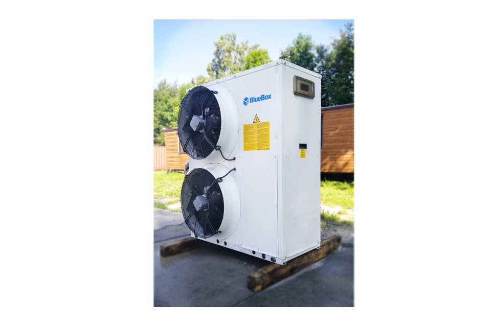 Outlet air-cooled chiller / heat pump Bluebox Epsilon Echos, 16 kW