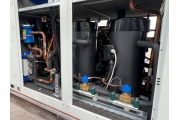 New air-cooled chiller / heat pump Emicon PAE HT 1202 HE S KC, 127.4 kW