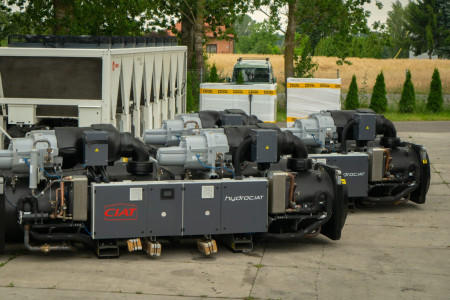 New water-cooled chiller / heat pump Ciat LWHE 4628E0003, 1736 kW