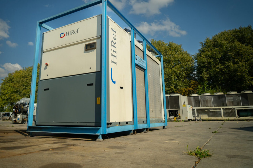 Used air-cooled chiller HiRef TSX244CS, 244.5 kW