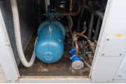 Used air-cooled chiller / heat pump Trane RTMA105, 368.7 kW