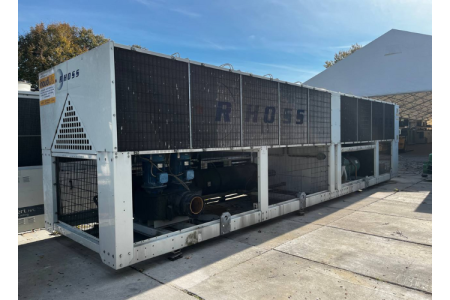 Used air-cooled chiller Rhoss TCAVSZ21040, 1037.3 kW