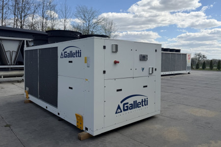 New air-cooled chiller / heat pump Galletti MLE144PS2A, 137 kW