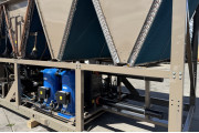 Outlet air-cooled chiller / heat pump York YCPB 420, 364 kW