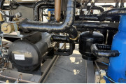 Outlet air-cooled chiller / heat pump York YCPB 420, 364 kW