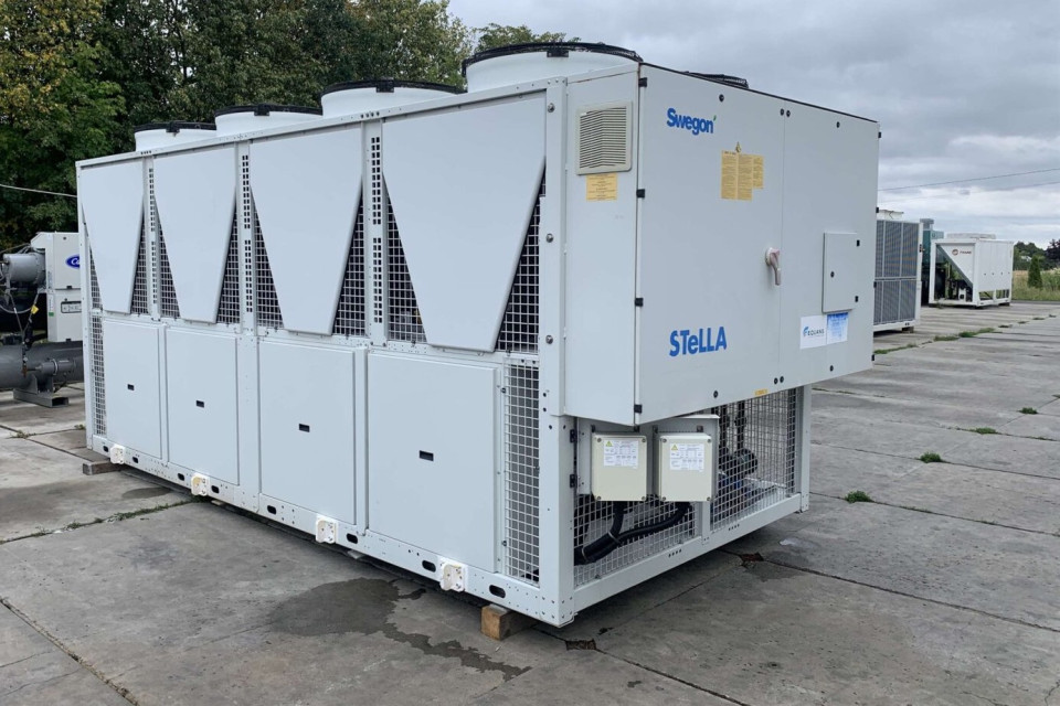 Used air-cooled chiller Swegon COBALT PRO HE LN 37.2, 350 kW